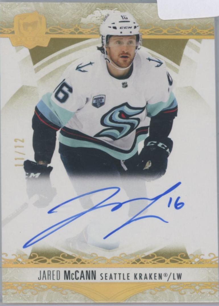 Jared McCann [Gold Spectrum Foil Autograph] #3