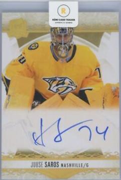 Juuse Saros [Gold Spectrum Foil Autograph] #48