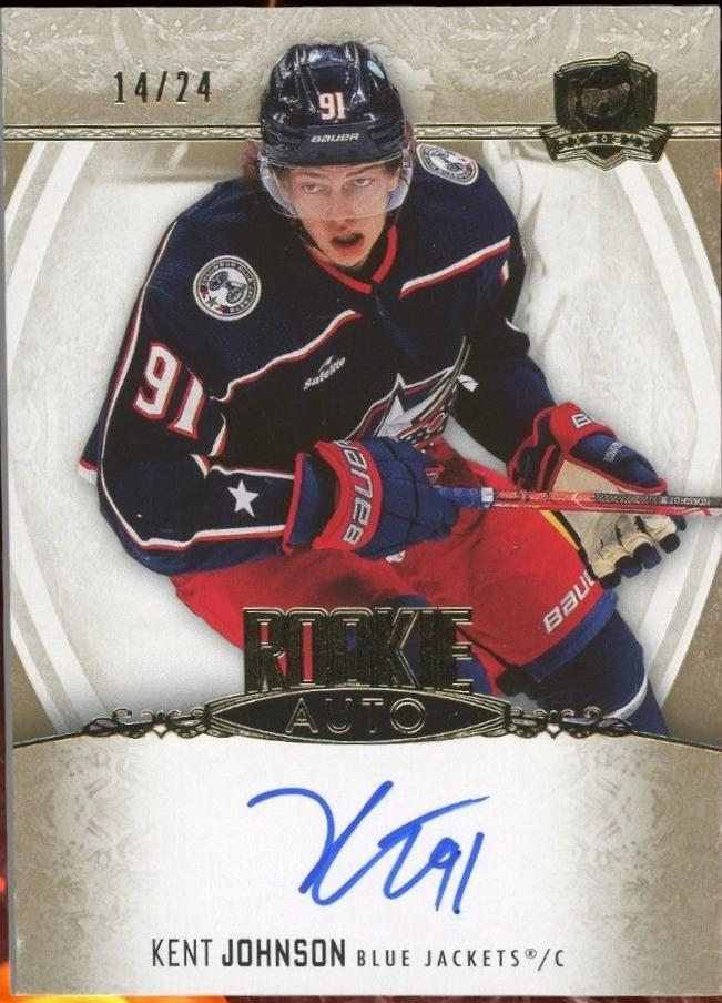 Kent Johnson [Gold Spectrum Foil Autograph] #147