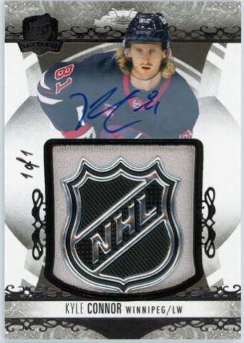 Kyle Connor [Black Foil Autograph] #26
