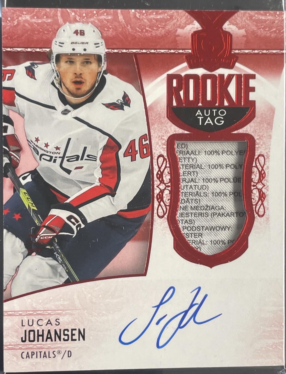Lucas Johansen [Red Foil Tag Autograph] #183