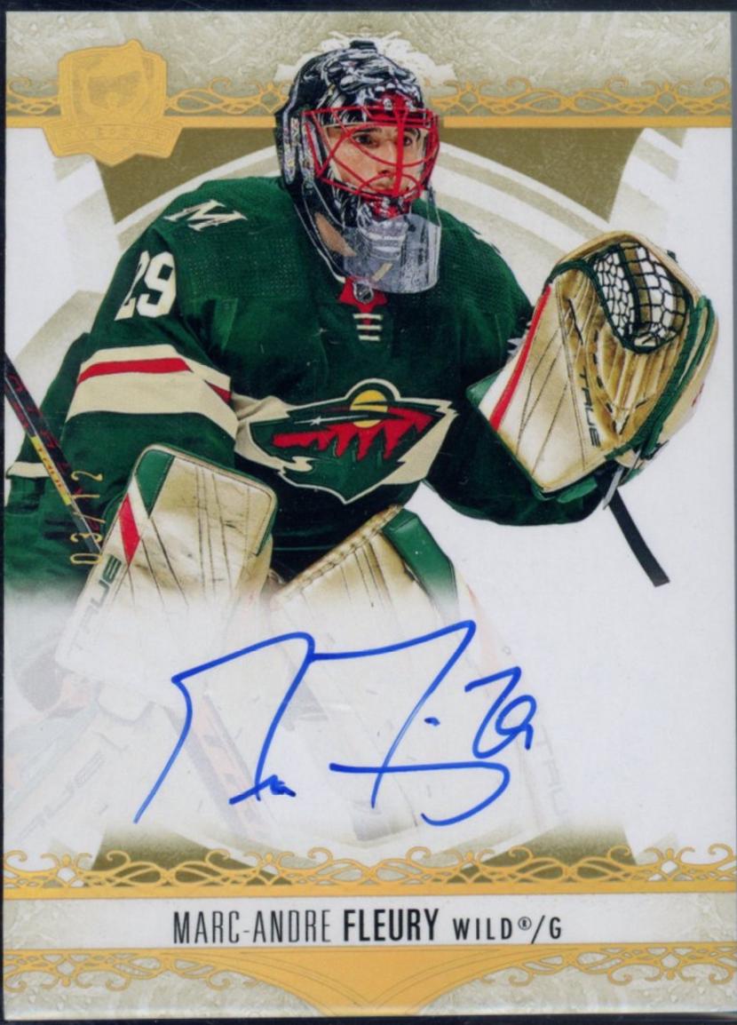 Marc-Andre Fleury [Gold Spectrum Foil Autograph] #20