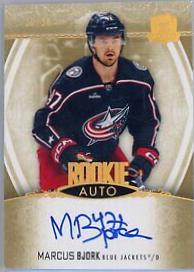 Marcus Bjork [Gold Spectrum Foil Autograph] #197