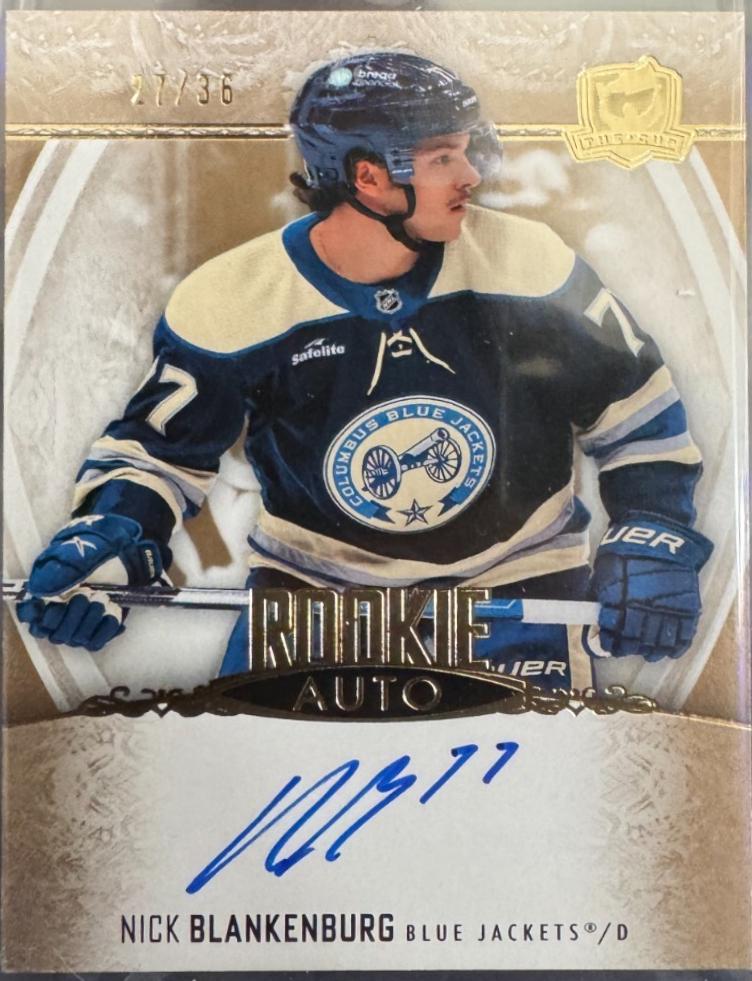 Nick Blankenburg [Gold Spectrum Foil Autograph] #125