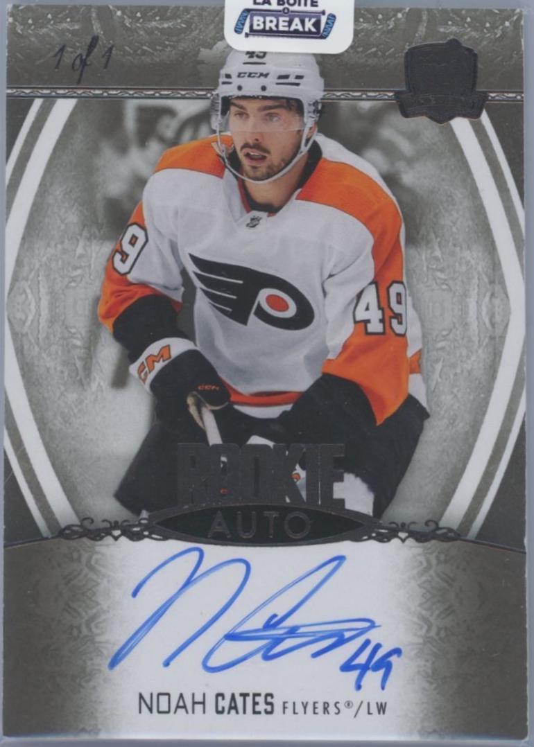 Noah Cates [Black Foil Autograph] #166