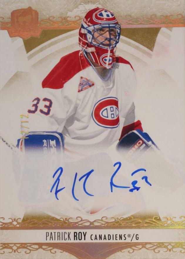 Patrick Roy [Gold Spectrum Foil Autograph] #36