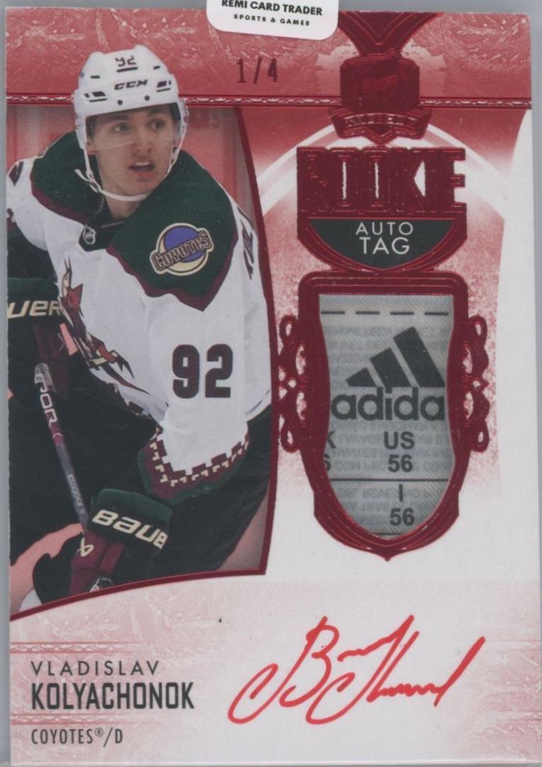 Vladislav Kolyachonok [Red Foil Tag Autograph] #142