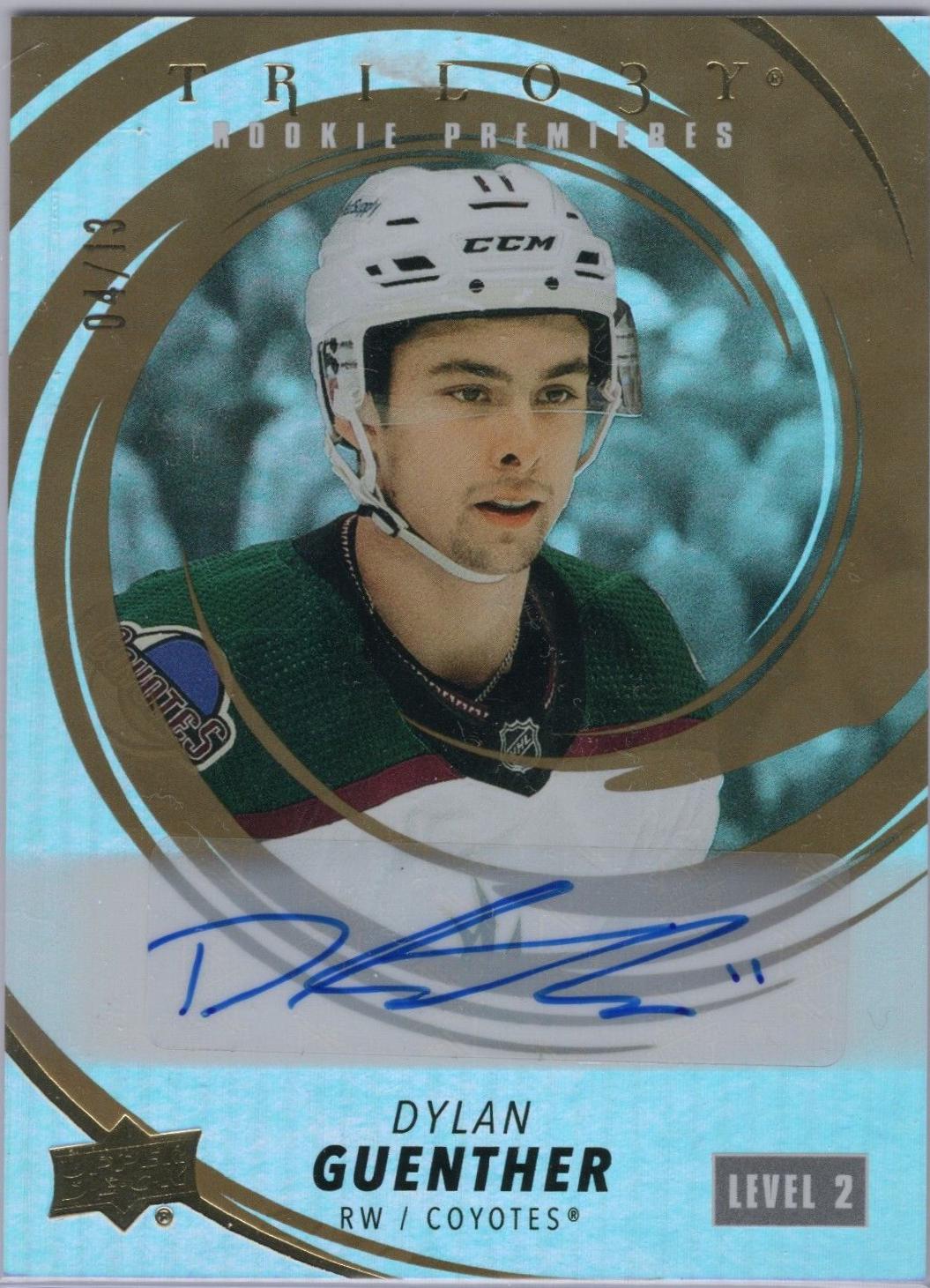 Dylan Guenther [Gold Autograph ] #239