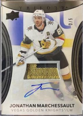 Jonathan Marchessault [Black Foil Patch Autograph] #19