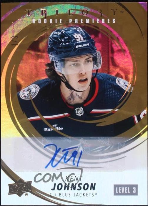Kent Johnson [Gold Autograph ] #245