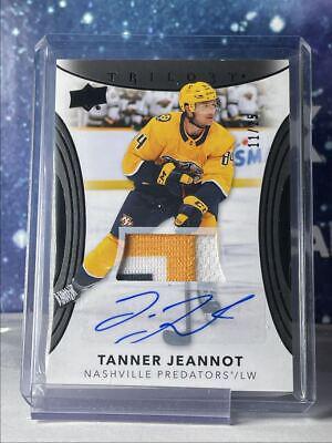 Tanner Jeannot [Black Foil Patch Autograph] #3