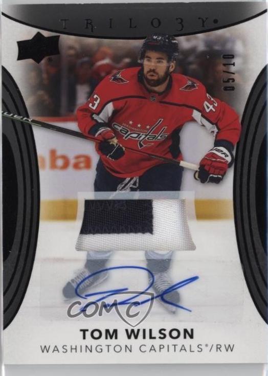 Tom Wilson [Black Foil Patch Autograph] #4