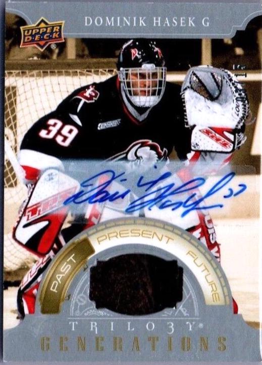 Dominik Hasek [Patch Autograph] #TG-4A