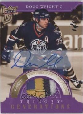 Doug Weight [Patch Autograph] #TG-13A