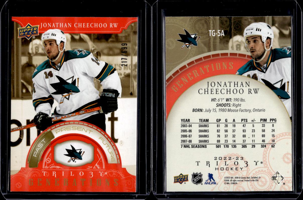 Jonathan Cheechoo [Red] #TG-5A