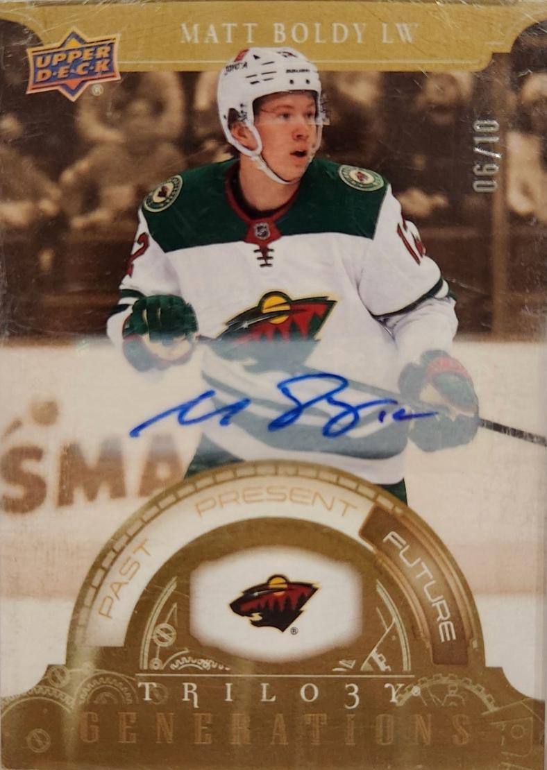 Matt Boldy [Gold Autograph] #TG-19C
