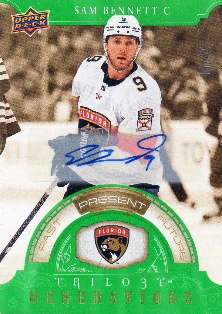 Sam Bennett [Autograph] #TG-16B