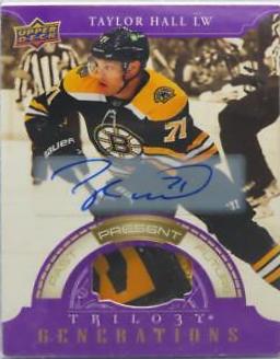 Taylor Hall [Patch Autograph] #TG-2B
