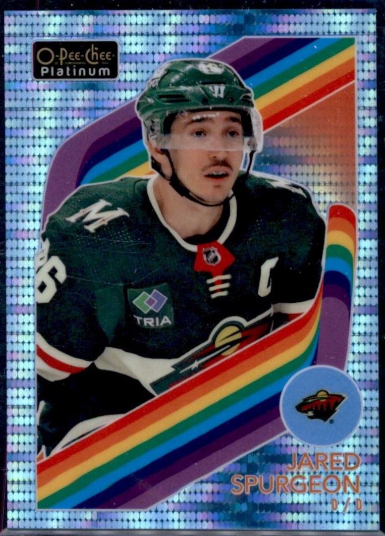 Jared Spurgeon [Blue Pulsar] #R-26