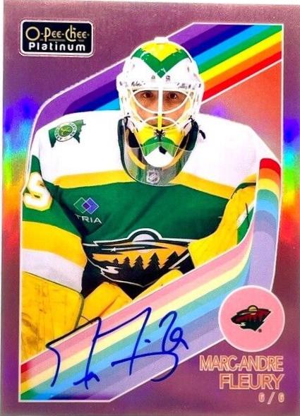 Marc-Andre Fleury [Red Autograph SSP] #R-30