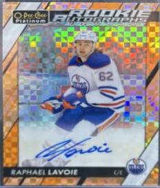 Raphael Lavoie [Orange Checkers] #R-RL