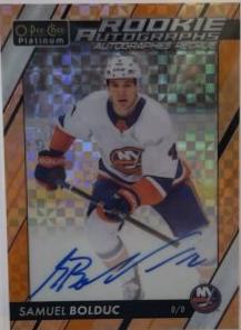 Samuel Bolduc [Orange Checkers] #R-SB