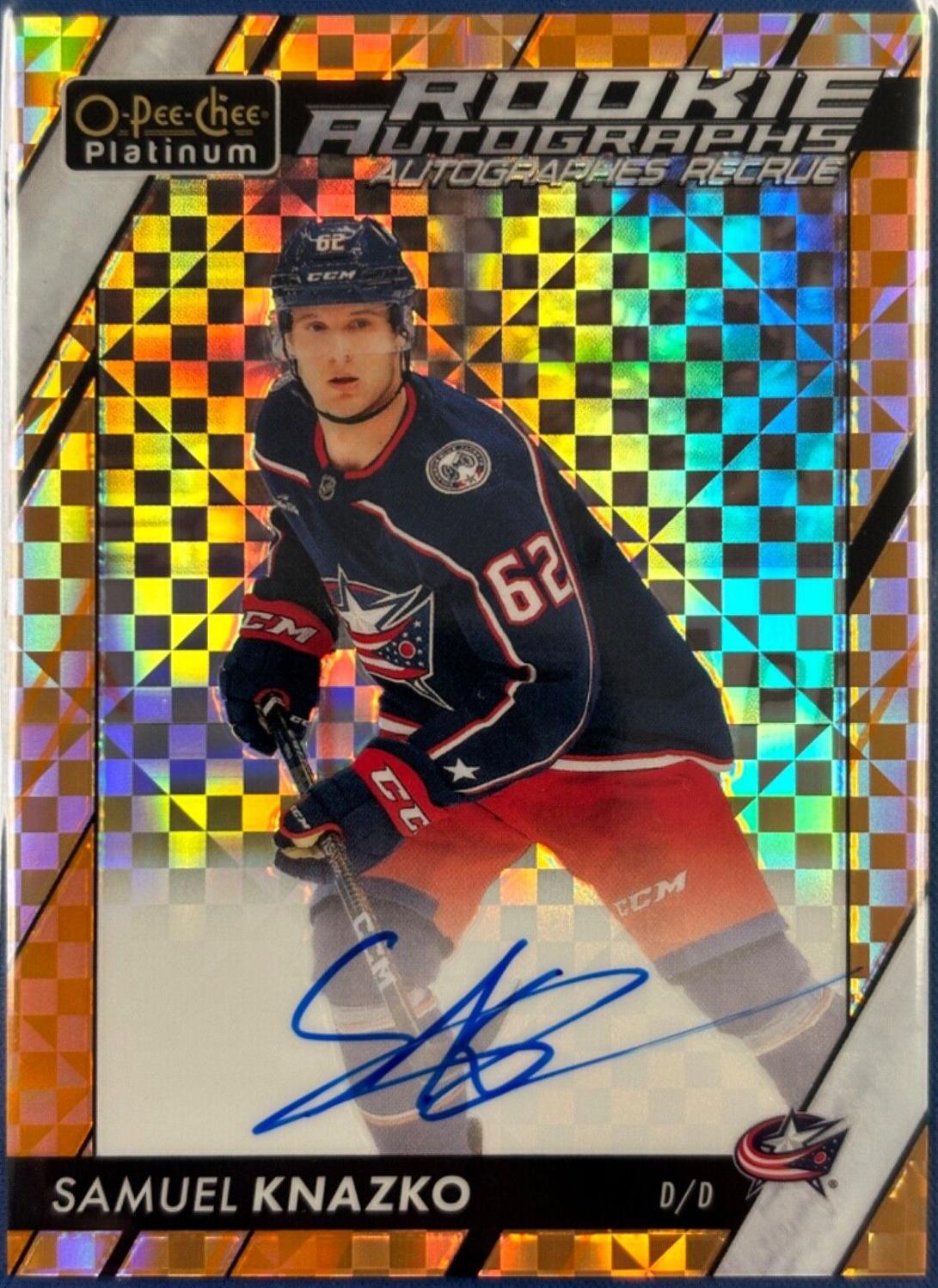 Samuel Knazko [Orange Checkers] #R-SK