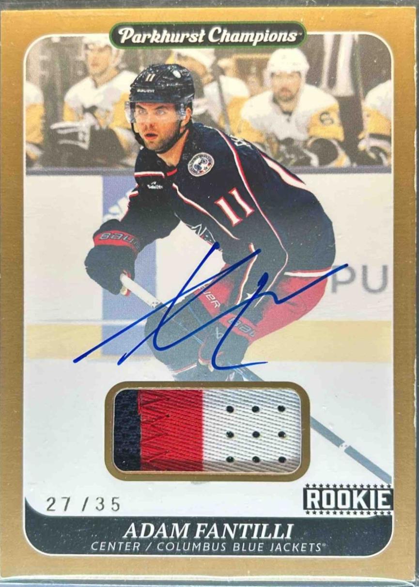 Adam Fantilli [Premium Relic Autograph] #232