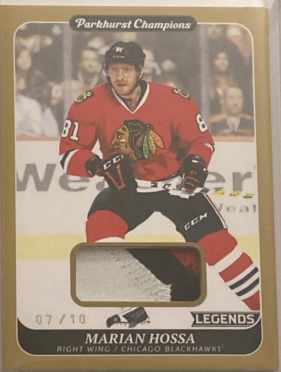 Marian Hossa [Premium Relic] #266