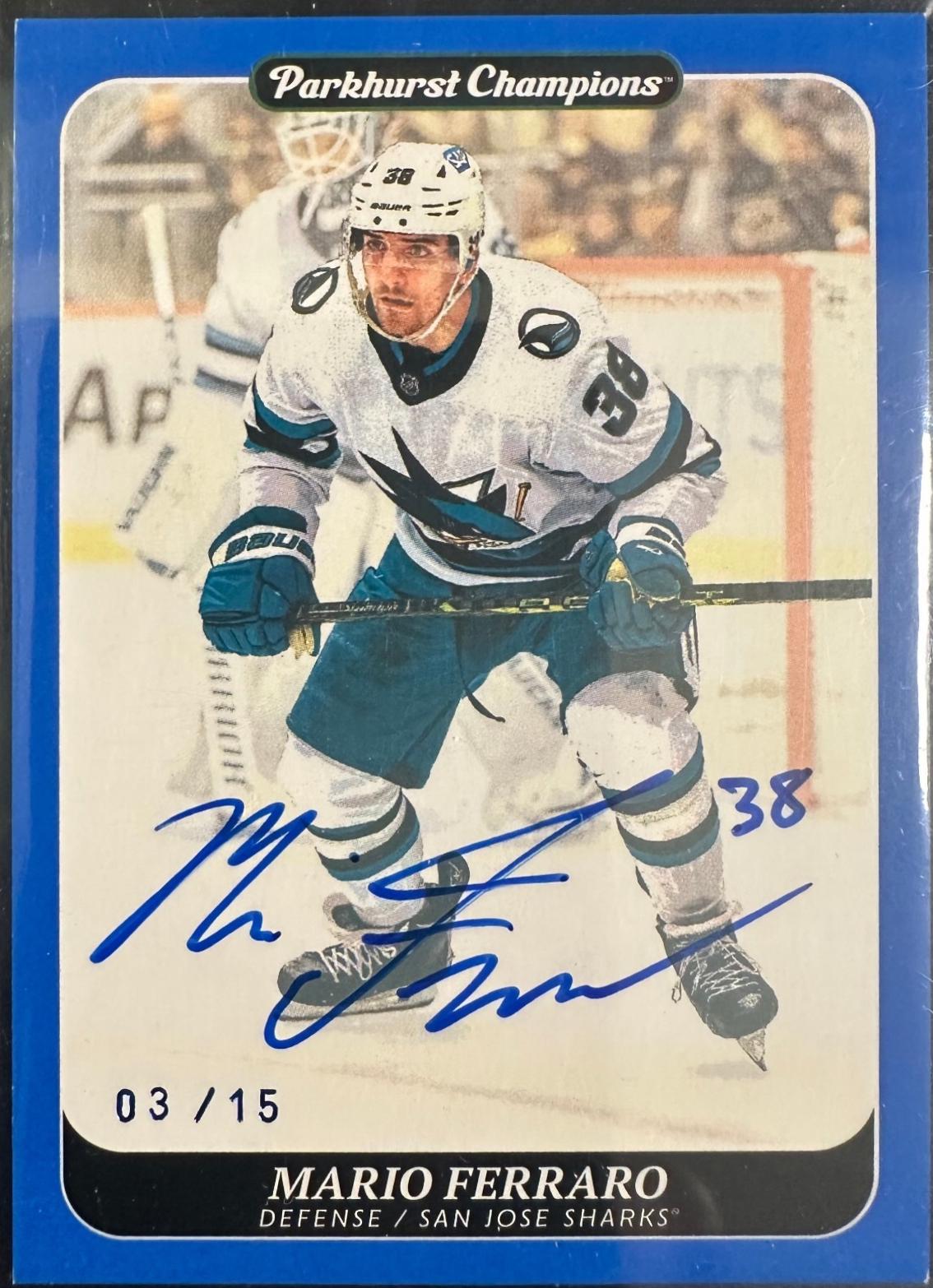 Mario Ferraro [Autograph Blue] #44
