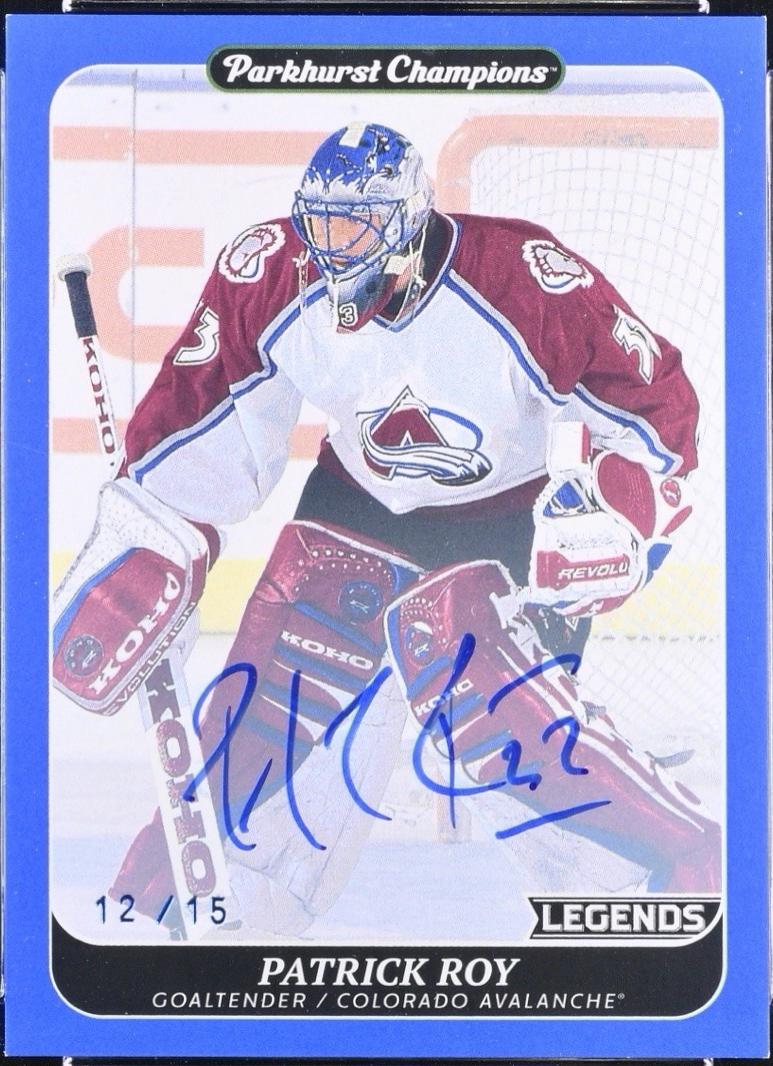 Patrick Roy [Autograph Blue] #272