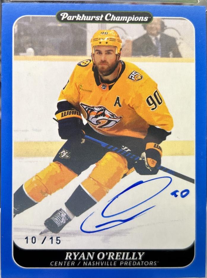 Ryan O'Reilly [Autograph Blue] #40