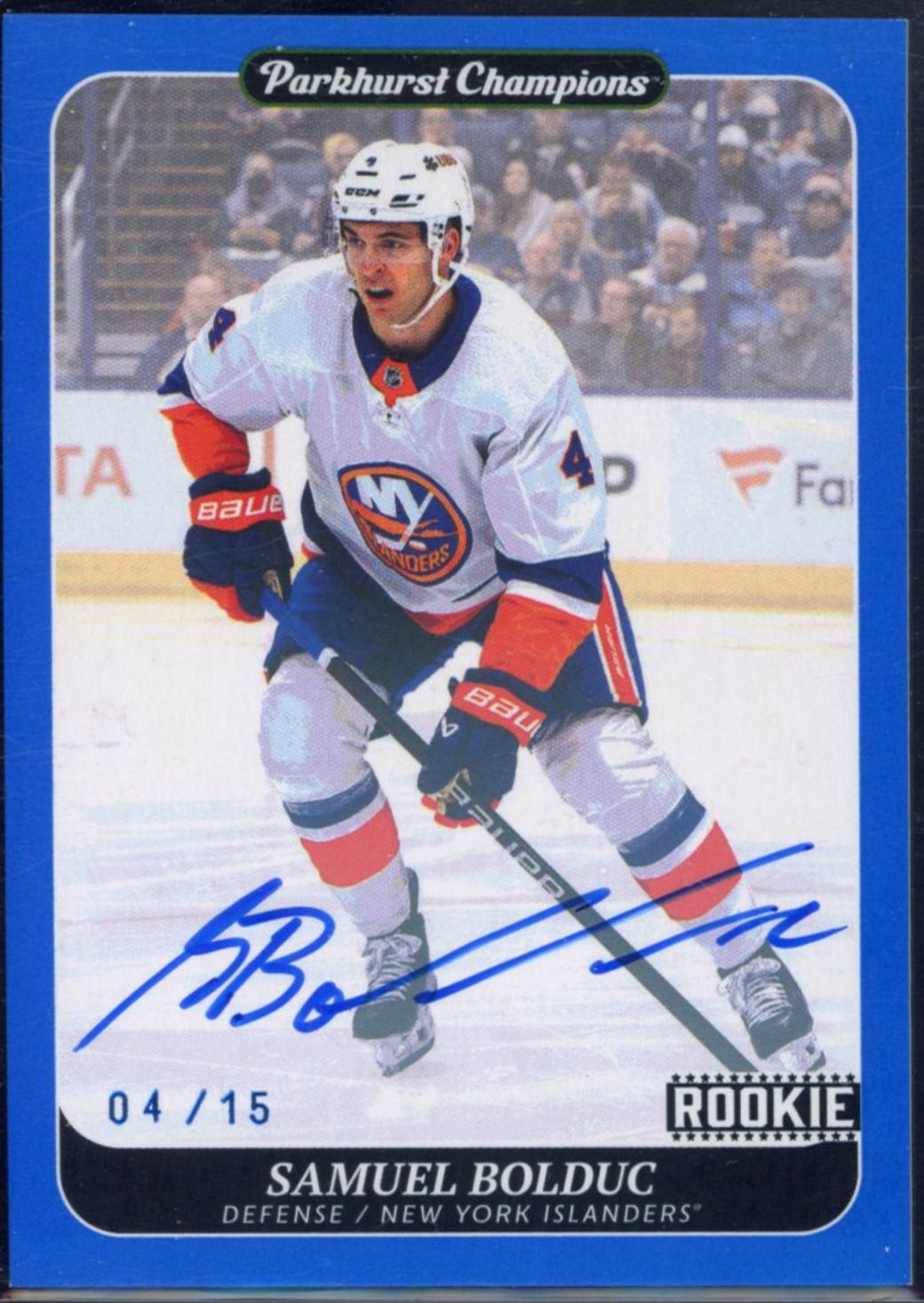 Samuel Bolduc [Autograph Blue] #78