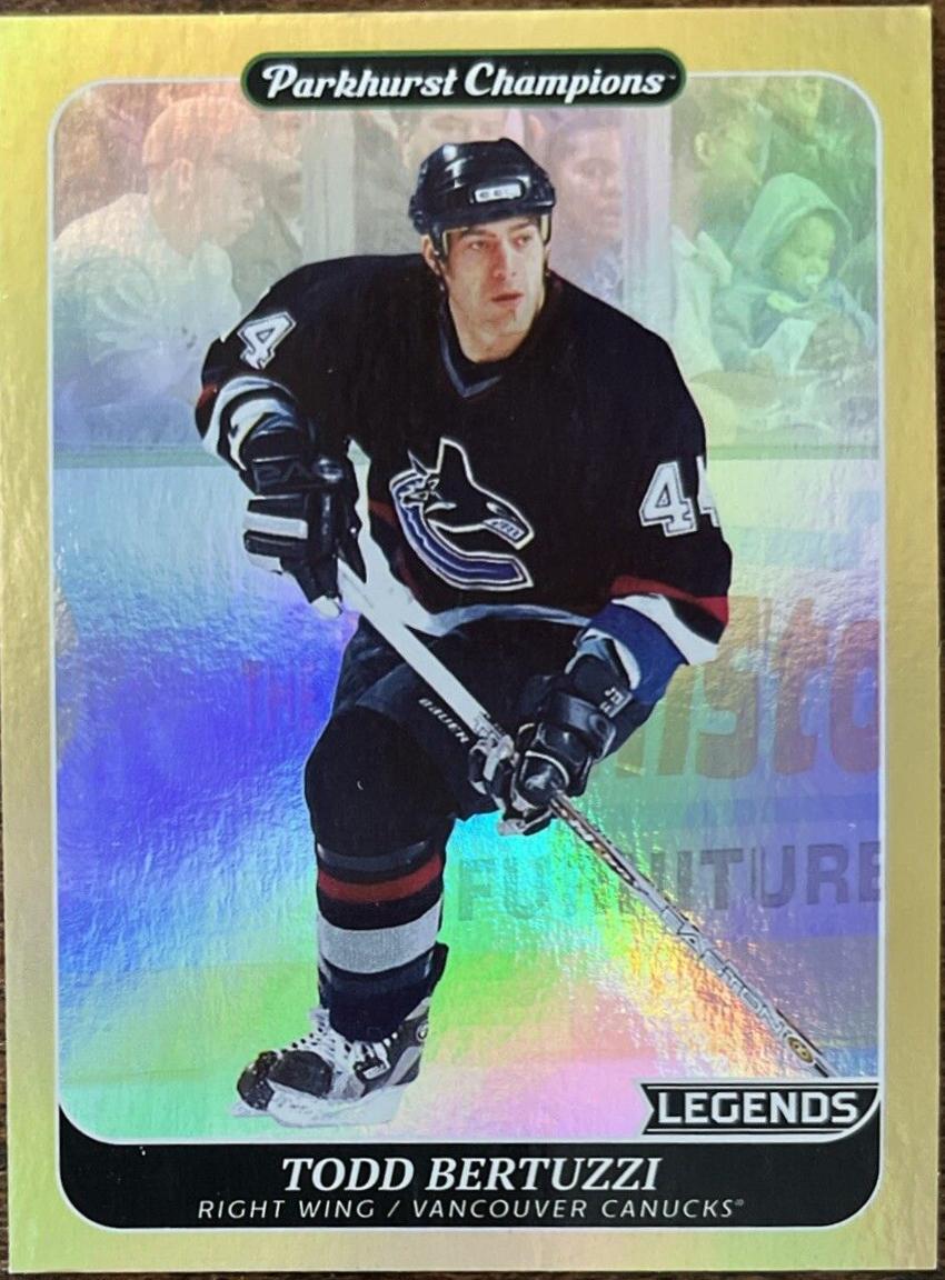 Todd Bertuzzi [Gold Rainbow SP] #256