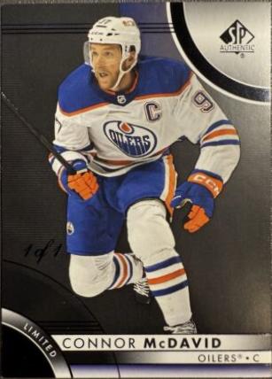 Connor McDavid [Black Limited] #1