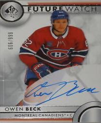 Owen Beck [Mystery Black Autograph] #113