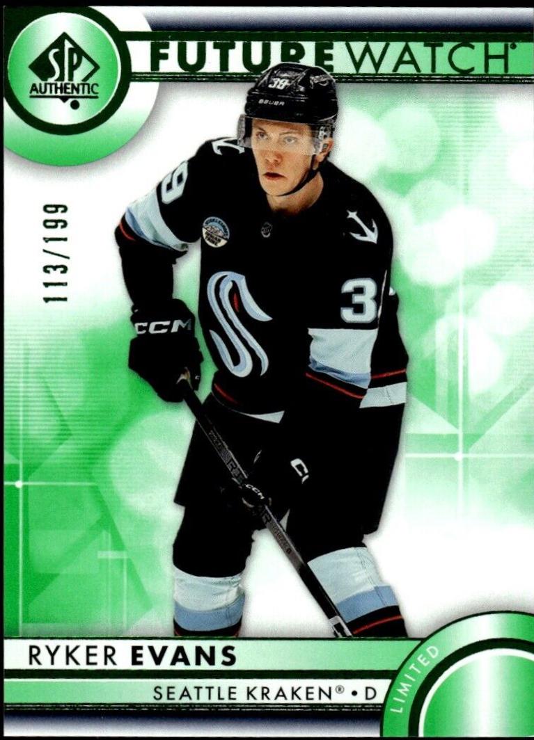 Ryker Evans [Green Limited Future Watch] #194