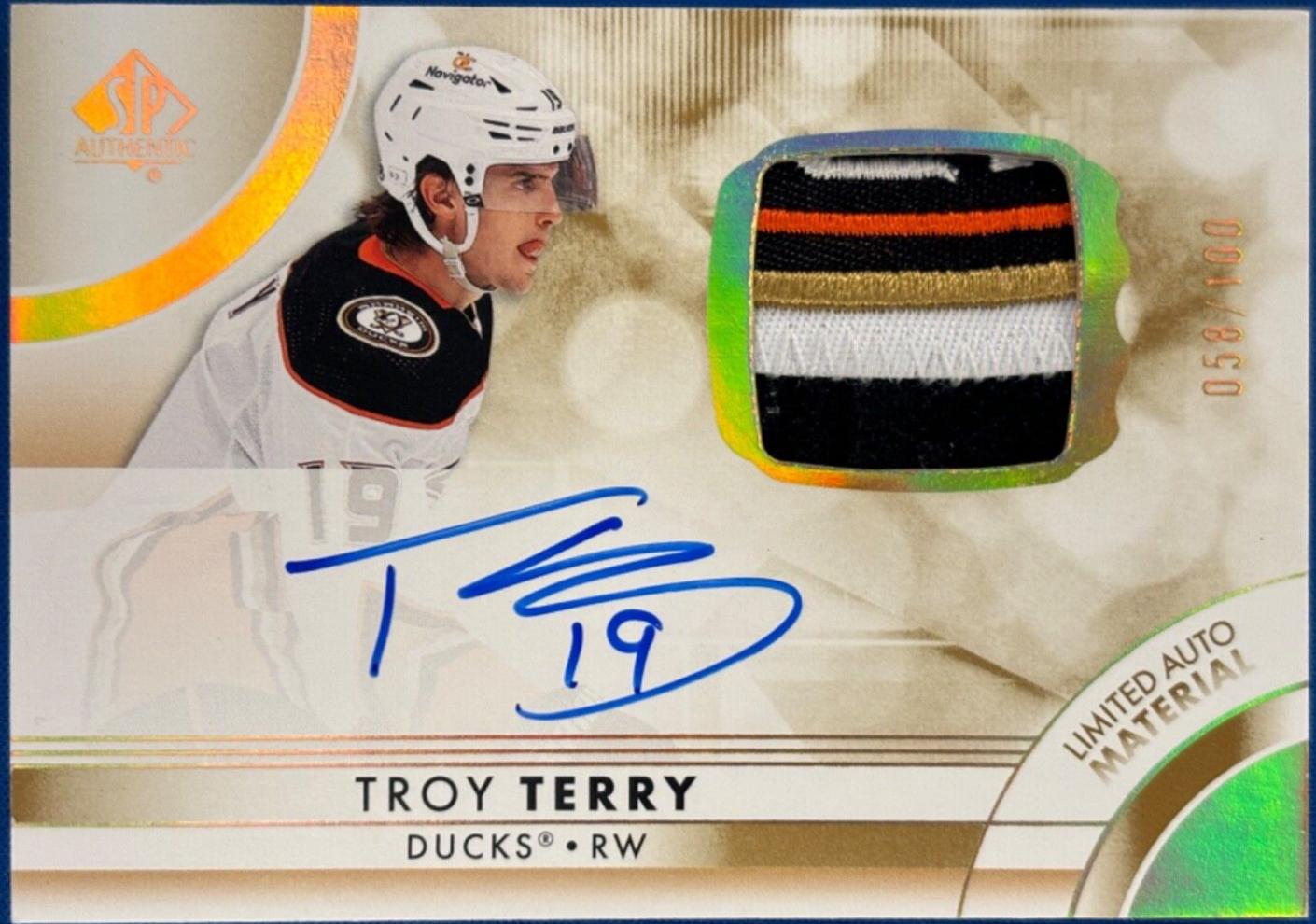 Troy Terry [Limited Auto Patch] #48