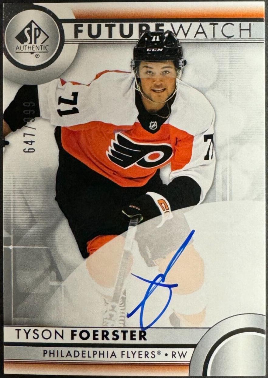 Tyson Foerster [Mystery Black Autograph] #115