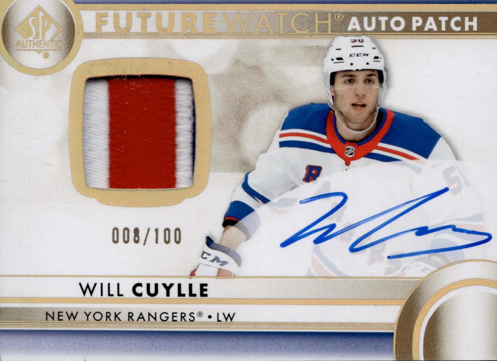 Will Cuylle [Limited Auto Patch] #104