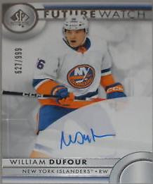 William Dufour [Mystery Black Autograph] #190