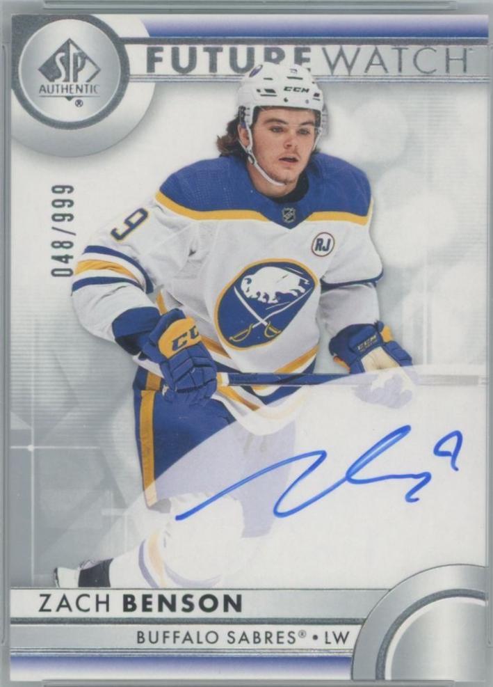 Zach Benson [Future Watch Autograph] #158