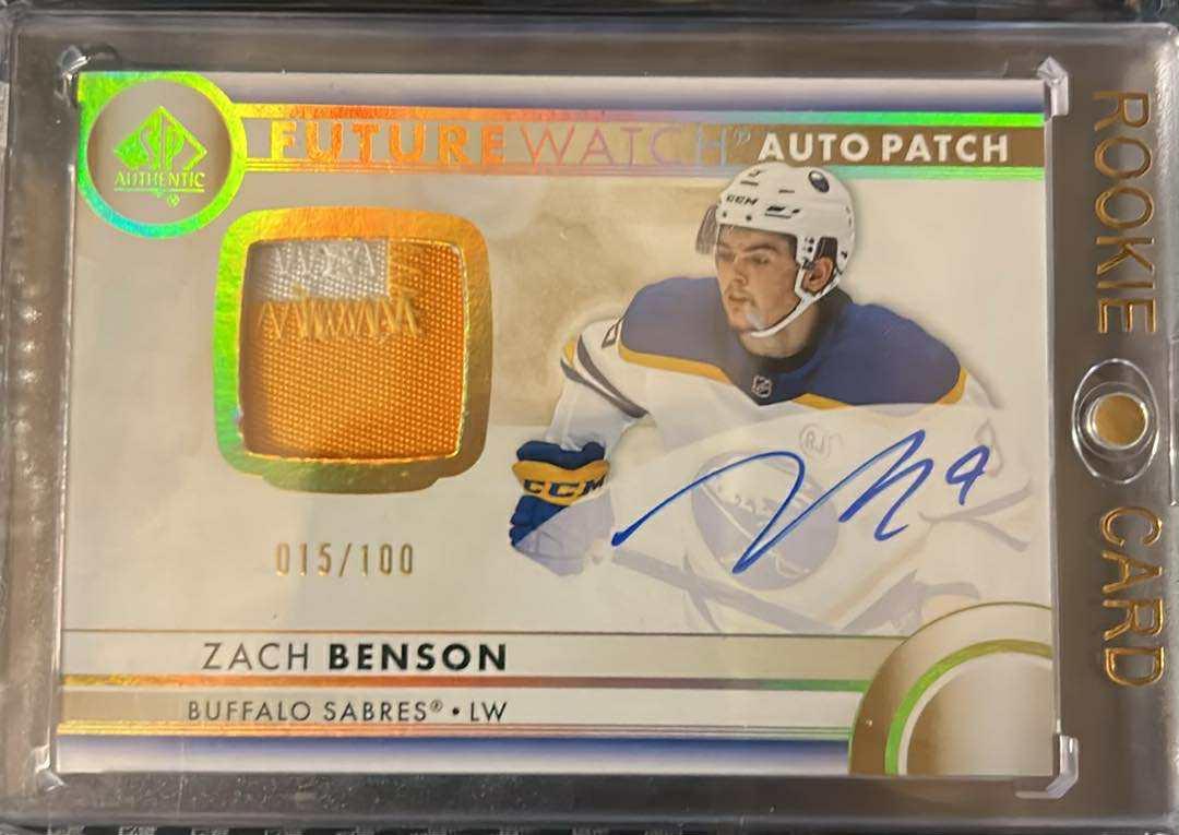 Zach Benson [Limited Auto Patch] #158