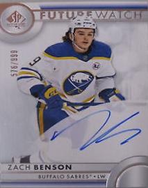 Zach Benson [Mystery Black Autograph] #158
