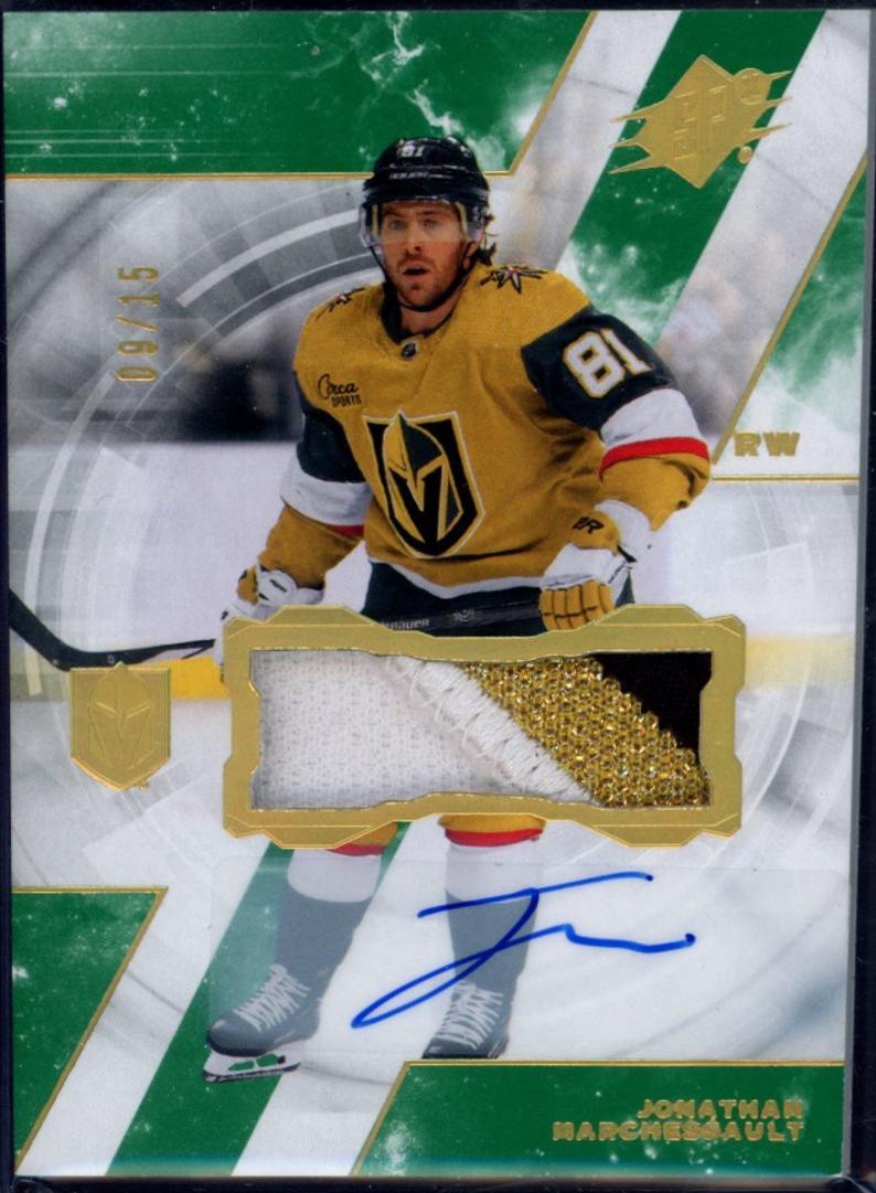 Jonathan Marchessault [Patch Autograph] #65