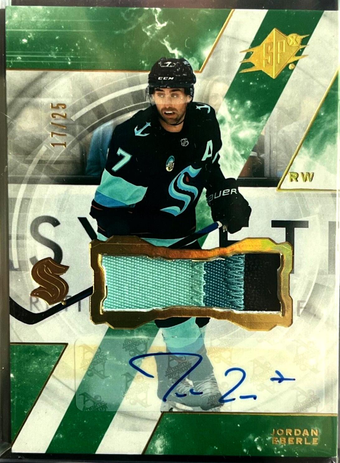 Jordan Eberle [Patch Autograph] #8