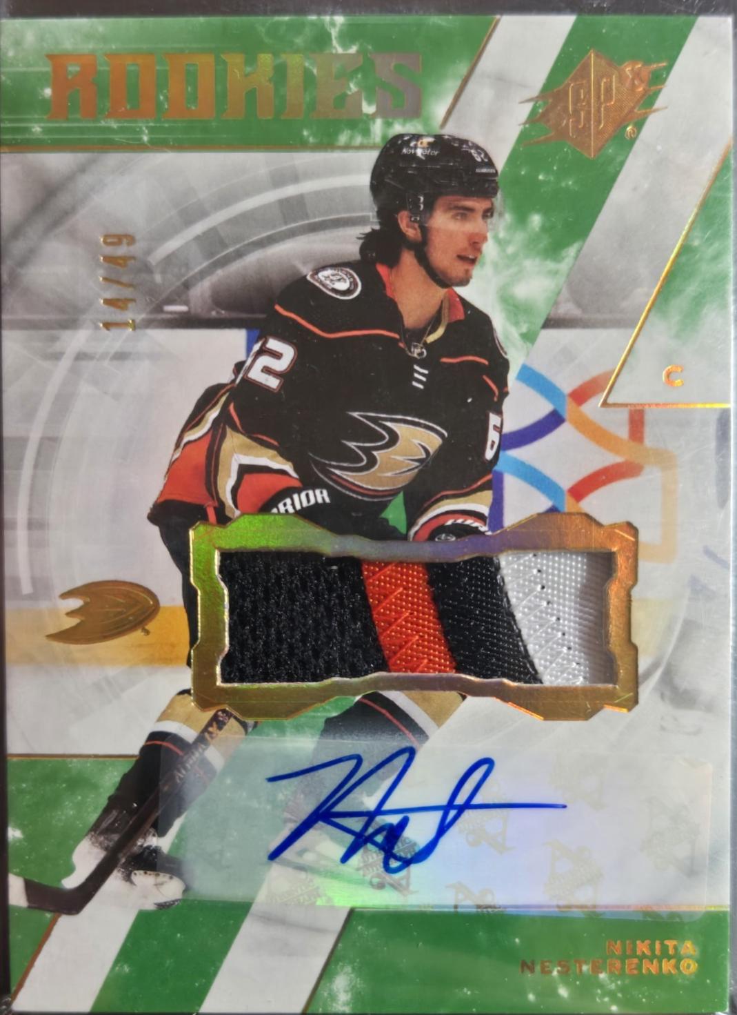 Nikita Nesterenko [Patch Autograph] #126