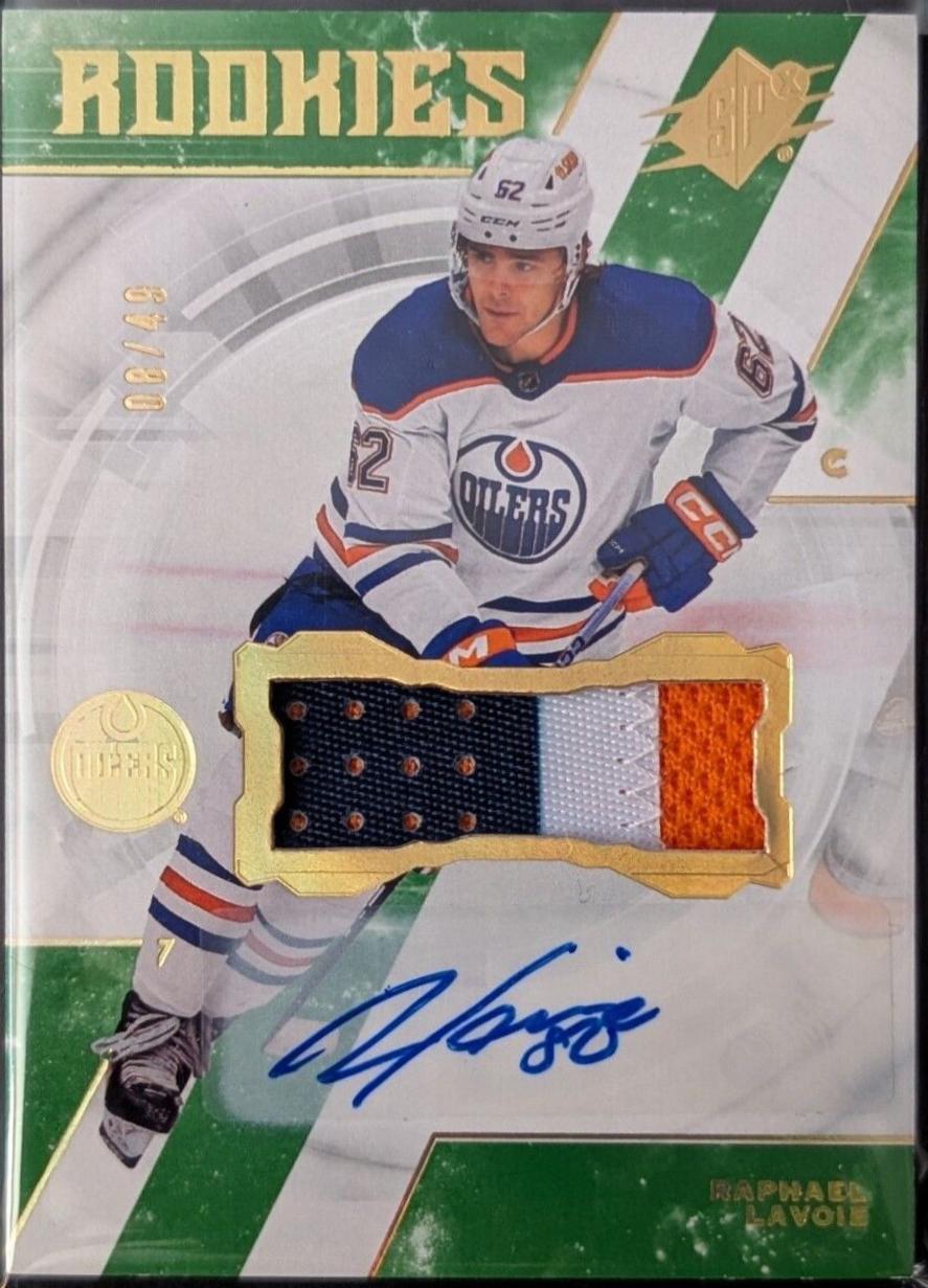Raphael Lavoie [Patch Autograph] #130