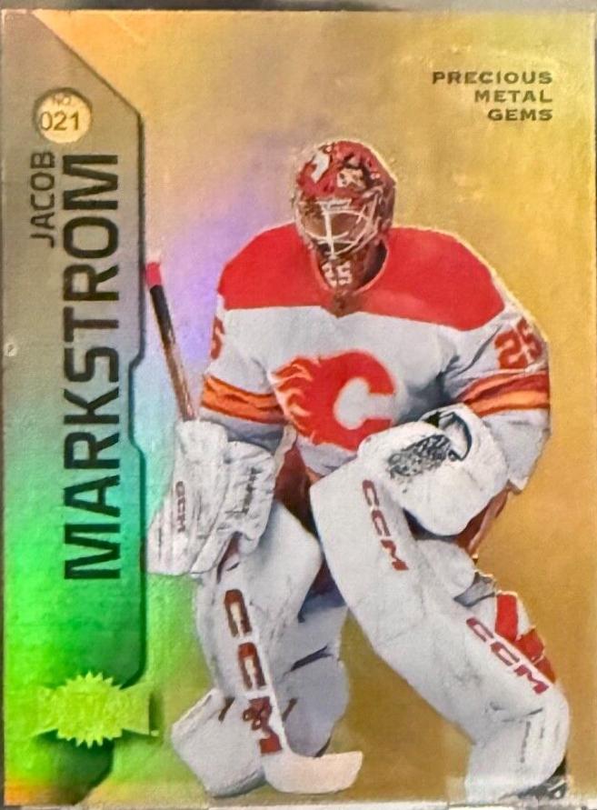 Jacob Markstrom [Gold Autograph] #21