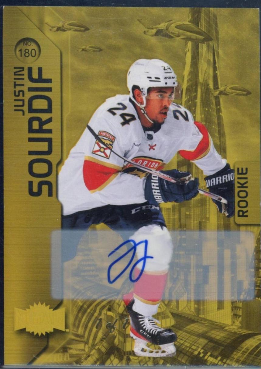Justin Sourdif [Gold Autograph] #180